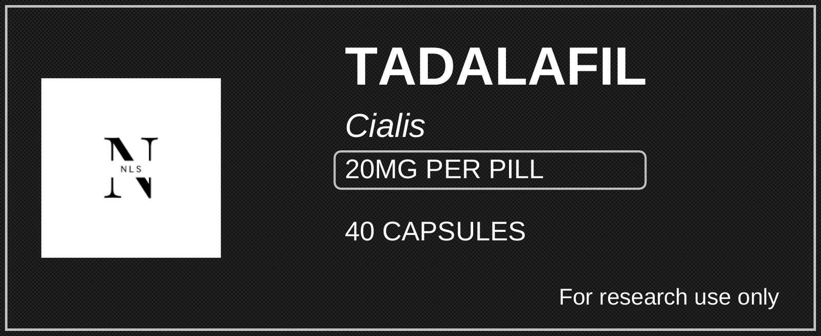 Cialis 40x20mg